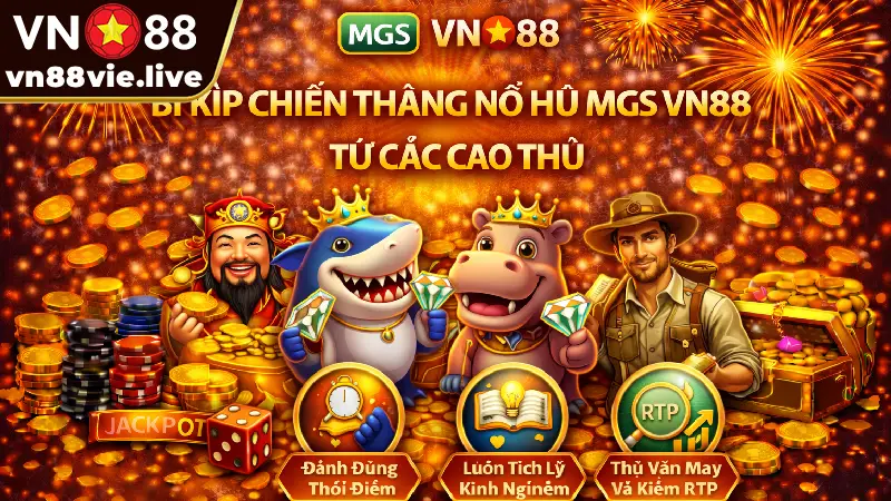 Nổ Hũ MGS VN88 - Đỉnh cao Slots trực tuyến 2026 mới nhất Bí Kíp Chiến Thắng Nổ Hũ MGS VN88 - Từ Các Cao Thủ