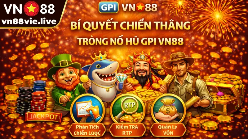 Nổ Hũ GPI VN88 - Đổi Đời Với Cơ Hội Trúng Thưởng Độc Đáo Bí Quyết Chiến Thắng Trong Nổ Hũ GPI VN88