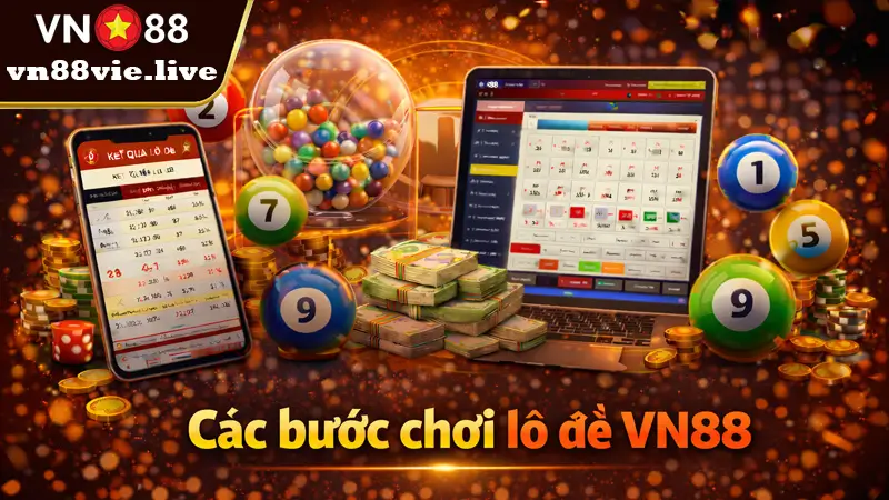 Các bước chơi lô đề VN88
