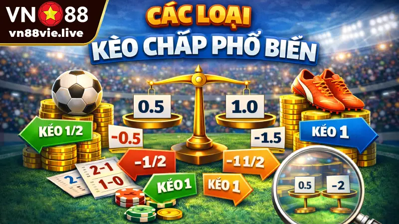 Kèo Chấp Là Gì - Cách Đọc Kèo Cược "Bất Bại" Từ Chuyên Gia Các Loại Kèo Chấp Phổ Biến