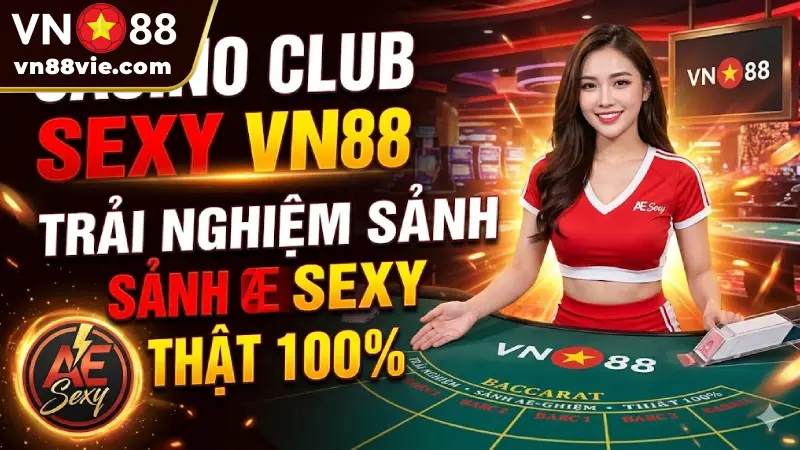 Casino Club Sexy VN88 - Trải Nghiệm Sảnh AE Sexy Thật 100% Casino Club Sexy VN88 - Trải Nghiệm Sảnh AE Sexy Thật 100%
