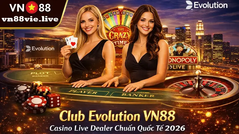 Club Evolution VN88 - Casino Live Dealer Chuẩn Quốc Tế 2026