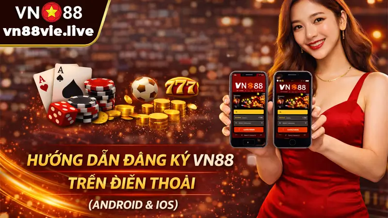 Đăng Ký VN88 - Hướng Dẫn Tạo Tài Khoản Cho Người Mới Hướng Dẫn Đăng Ký VN88 Trên Điện Thoại (Android & iOS)