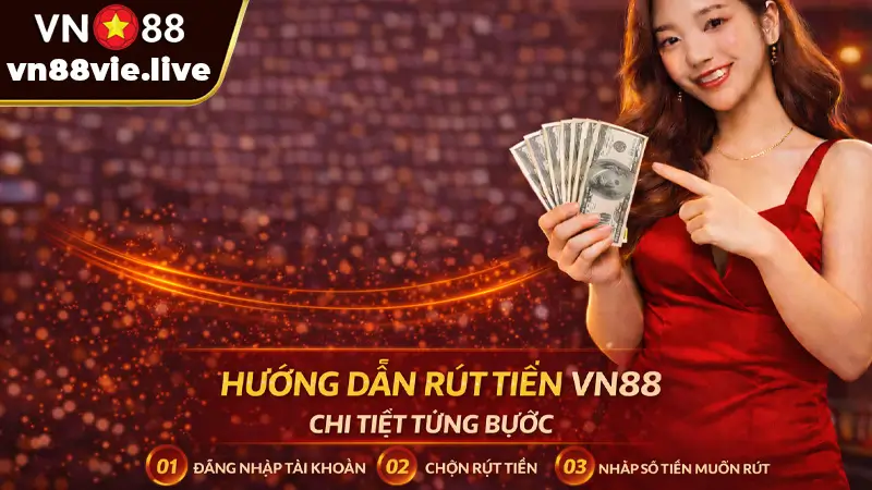Hướng Dẫn Rút Tiền VN88 Chi Tiết Từng Bước