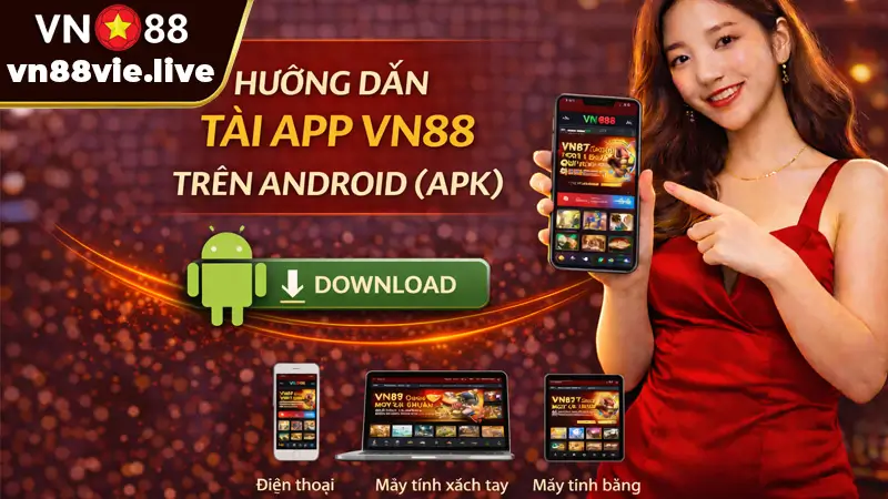 Hướng Dẫn Tải App VN88 Trên Android (APK)