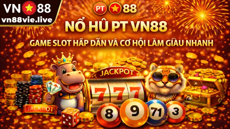 Nổ hũ PT VN88 - Game slot hấp dẫn và cơ hội làm giàu nhanh