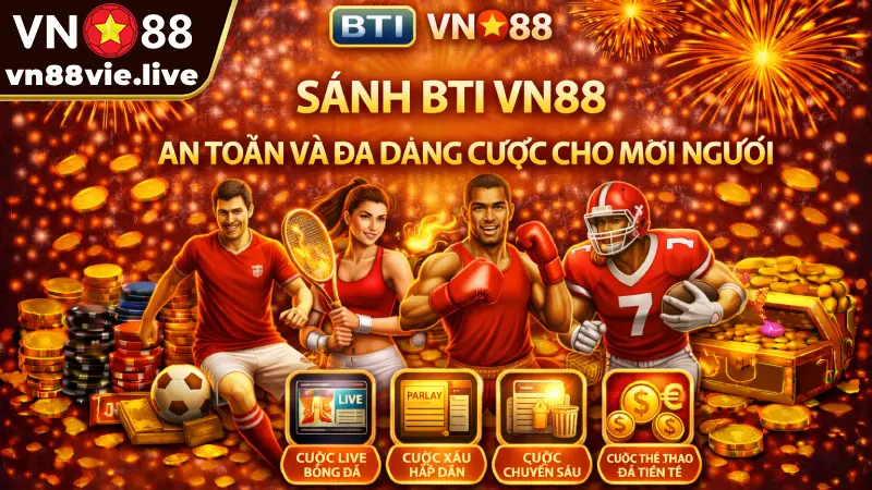 Thể Thao BTI VN88 - Nơi Hội Tụ Đam Mê và May Mắn 2026 Sảnh BTI VN88 - An toàn và đa dạng cược cho mọi người