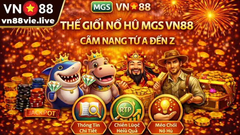 Nổ Hũ MGS VN88 - Đỉnh cao Slots trực tuyến 2026 mới nhất Thế Giới Nổ Hũ MGS VN88 - Cẩm Nang Từ A đến Z