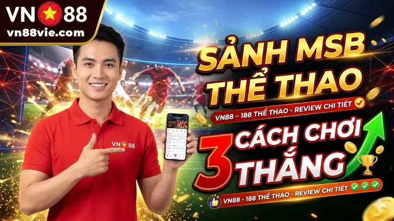 Thể Thao 188 VN88 Review sảnh MSB và 3 Cách chơi thắng