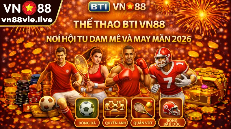 Thể Thao BTI VN88 - Nơi Hội Tụ Đam Mê và May Mắn 2026