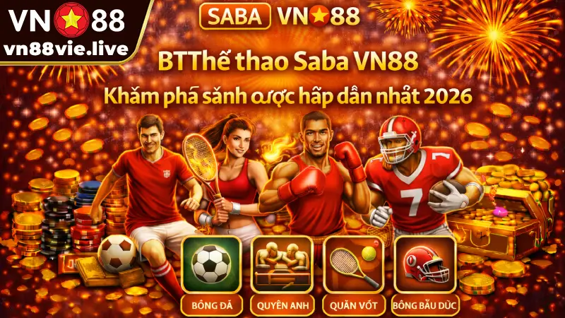 Thể thao Saba VN88 - Khám phá sảnh cược hấp dẫn nhất 2026