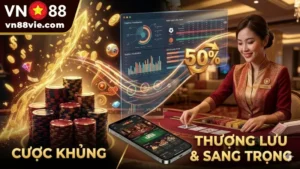 Sảnh Club AG VN88 Casino Thượng Lưu & Hạn Mức Cược Khủng