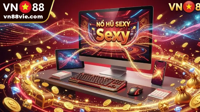 Nổ Hũ Sexy VN88 Luật Chơi vs Chiến Thuật Săn Jackpot Bí Kíp Quay Nổ Hũ Sexy VN88 2026 Tối Ưu Tỷ Lệ Trúng 99%