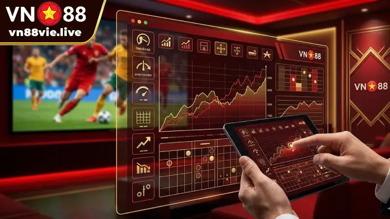 Sảnh SBO VN88 - 3 Mẹo Đọc Vị Kèo Nhà Cái Dễ Thắng Giao diện sảnh SBO VN88 Bảng kèo trực quan Bắt trọn mọi cơ hội