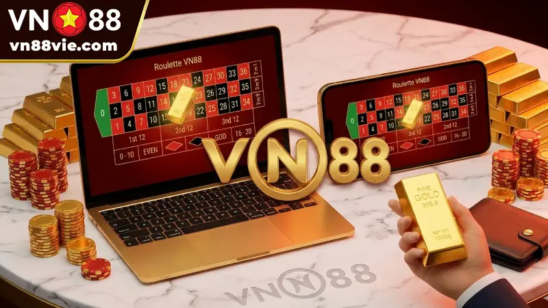 Roulette VN88 - Chọn Bàn Châu Âu và Mẹo Tránh Bẫy Cược Kỷ Luật Thép Tại VN88 Nguyên Tắc Quản Trị Vốn