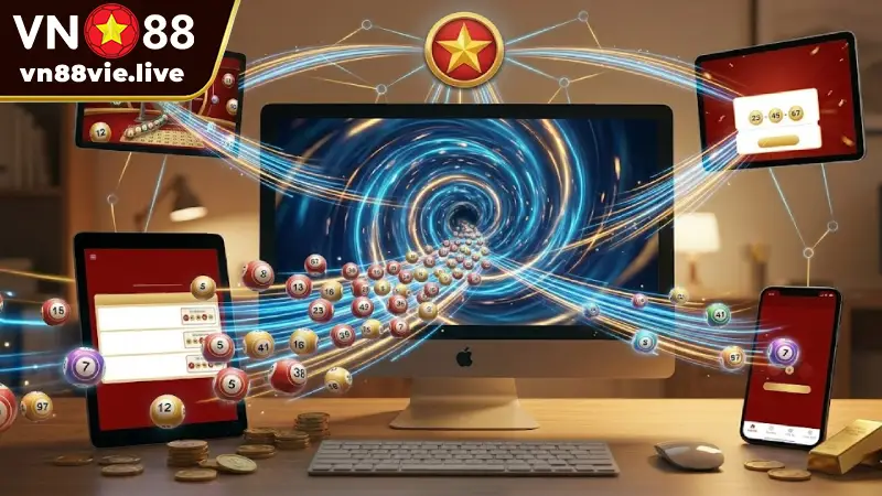 Hướng Dẫn Lên Vé Xổ Số Siêu Tốc VN88 Thần Tốc Trong 30 Giây