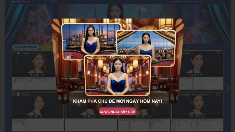 Sảnh Live Casino Minh Bạch Livestream Không Độ Trễ Cùng Dealer Quốc Tế